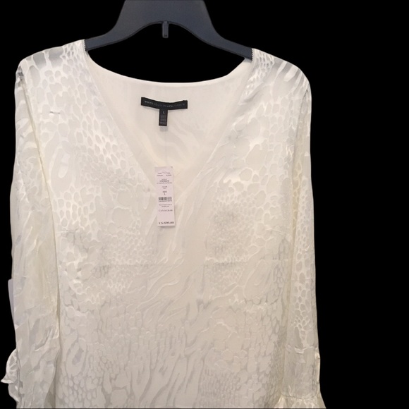 White House Black Market Tops - White House Black Market NWT long sleeve blouse
